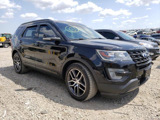 FORD EXPLORER S 2016 with VIN 1FM5K8GT2GGC98661 - Photo from auction