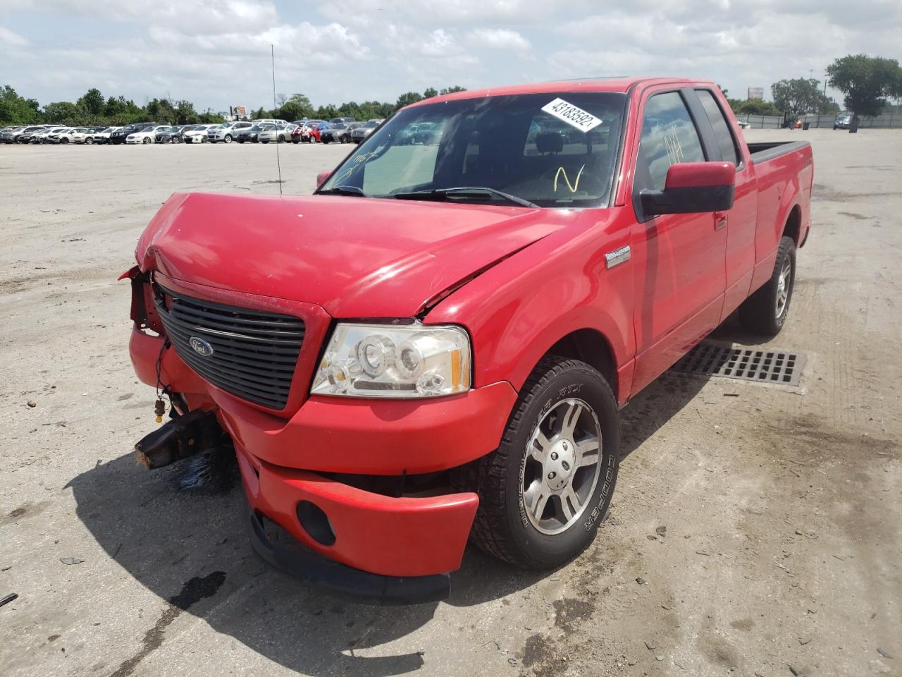 Photo 2 from auction – 2007 FORD F150 with VIN 1FTRX12W27KD64963