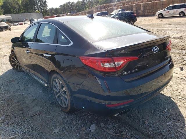 Photo 3 from auction – 2017 HYUNDAI SONATA SPO with VIN 5NPE34AF3HH584951