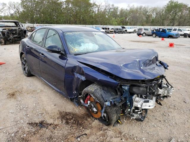 ALFA ROMEO GIULIA TI 2017 with VIN ZARFAEEN2H7544730 - Photo from auction