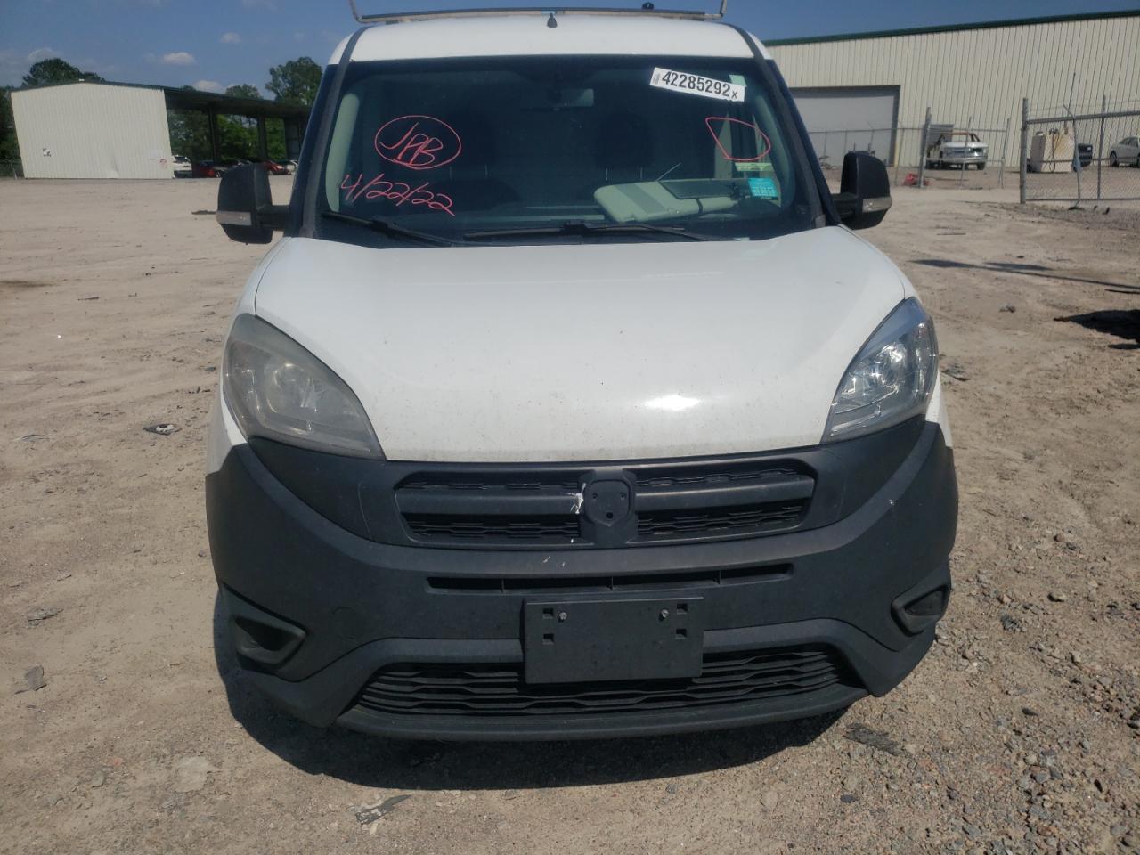 Photo 9 from auction – 2017 RAM PROMASTER with VIN ZFBERFAB6H6E91199
