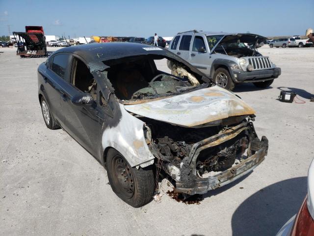 KIA RIO LX 2017 with VIN KNADM4A35H6049593 - Photo from auction