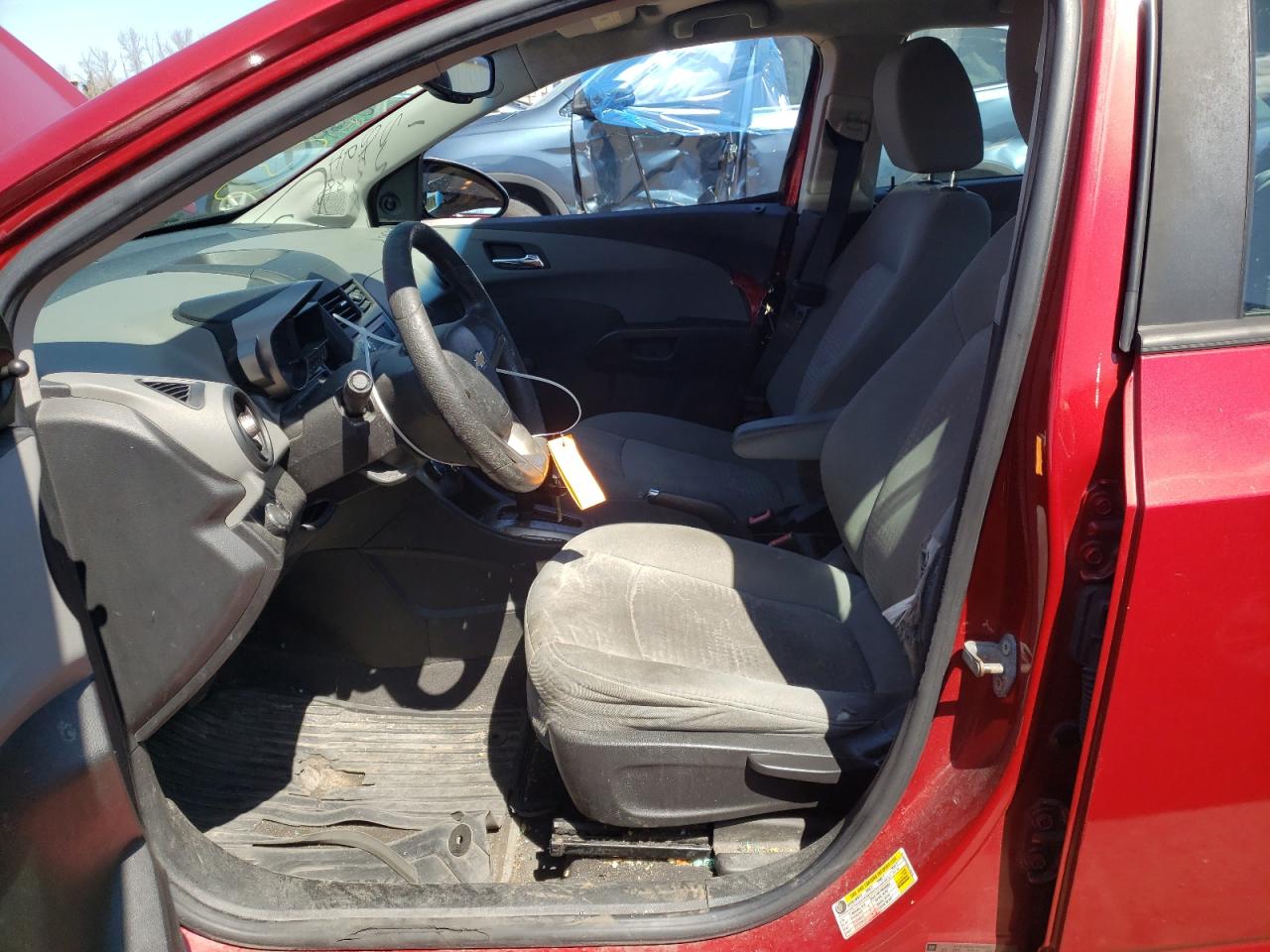 Photo 5 from auction – 2012 CHEVROLET SONIC LS with VIN 1G1JA5SH0C4172018