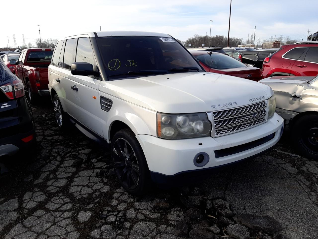 LAND ROVER RANGE ROVE 2008 z numerem VIN SALSH23428A135832 - Zdjęcie z aukcji
