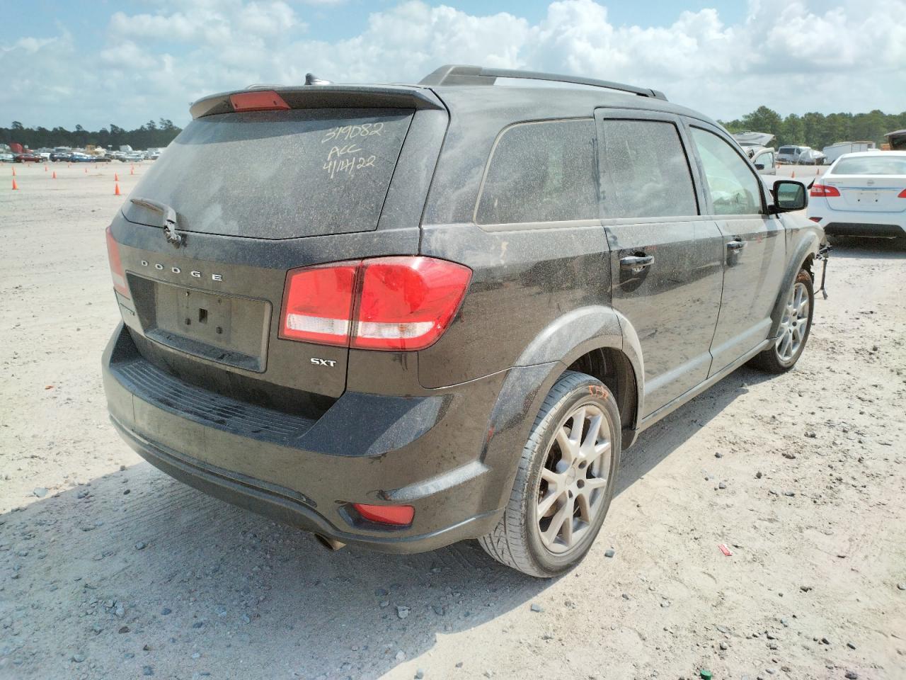 Photo 4 from auction – 2013 DODGE JOURNEY SX with VIN 3C4PDCBG6DT502664