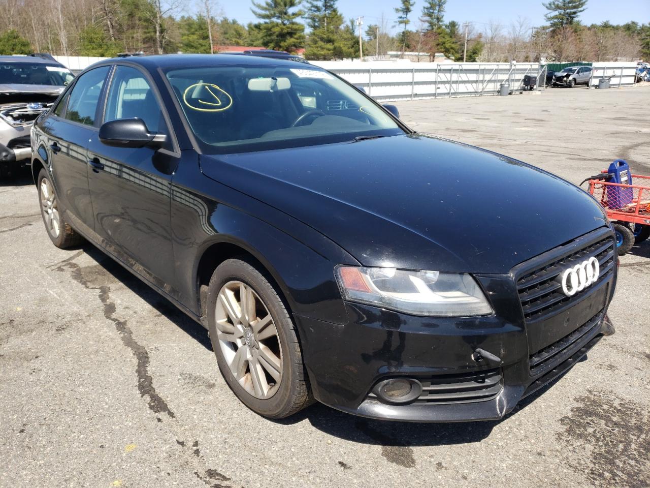 AUDI A4 PREMIUM 2010 with VIN WAUAFAFL5AN016058 - Photo from auction