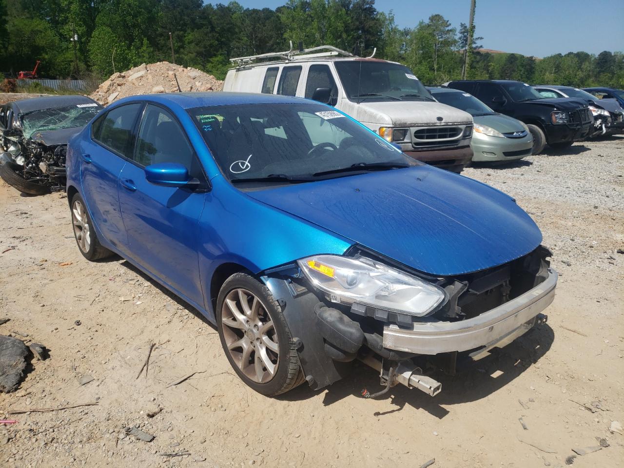 DODGE DART SXT 2015 with VIN 1C3CDFBB9FD182189 - Photo from auction