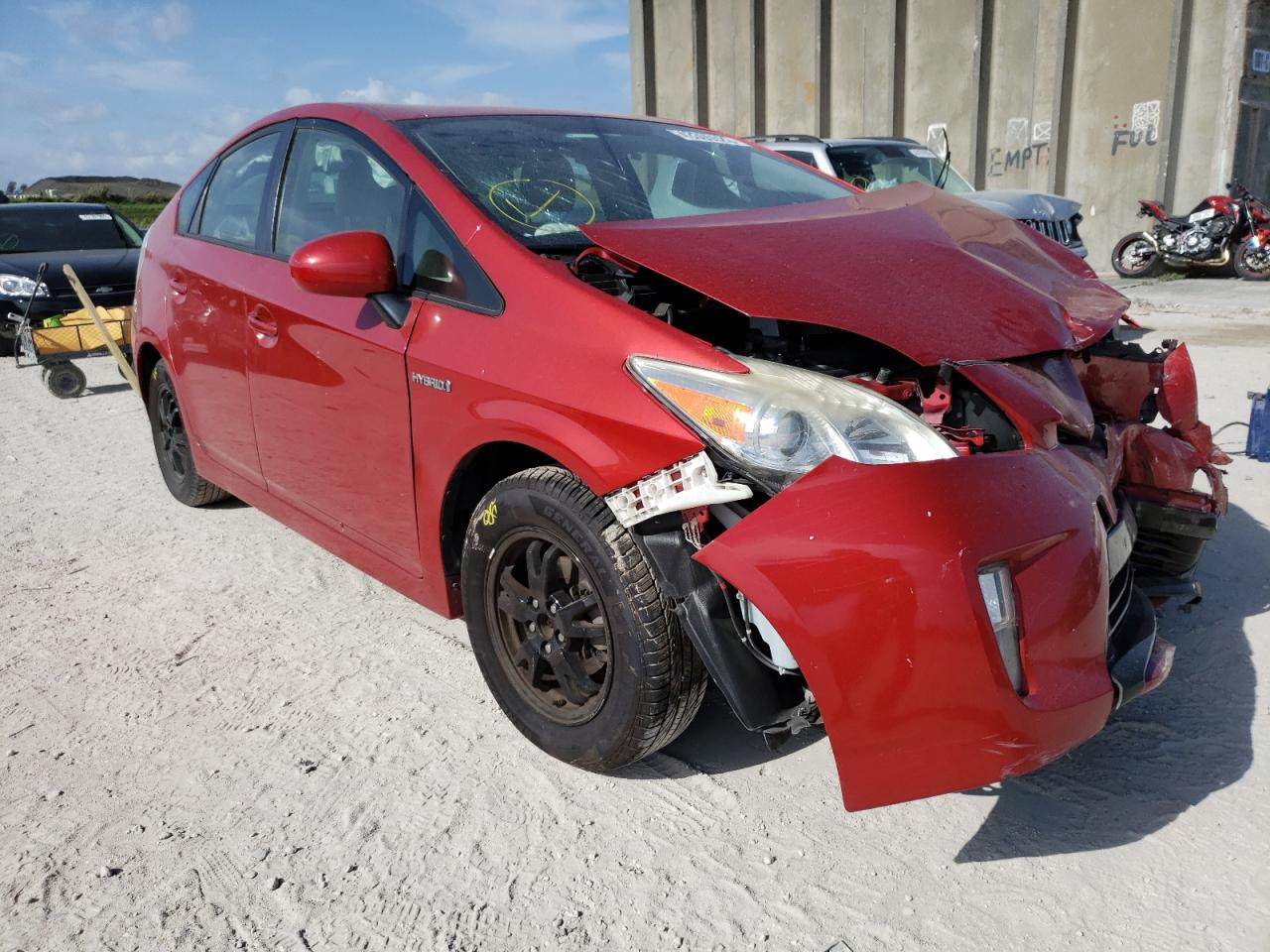 Photo 1 from auction – 2015 TOYOTA PRIUS with VIN JTDKN3DU9F1957626
