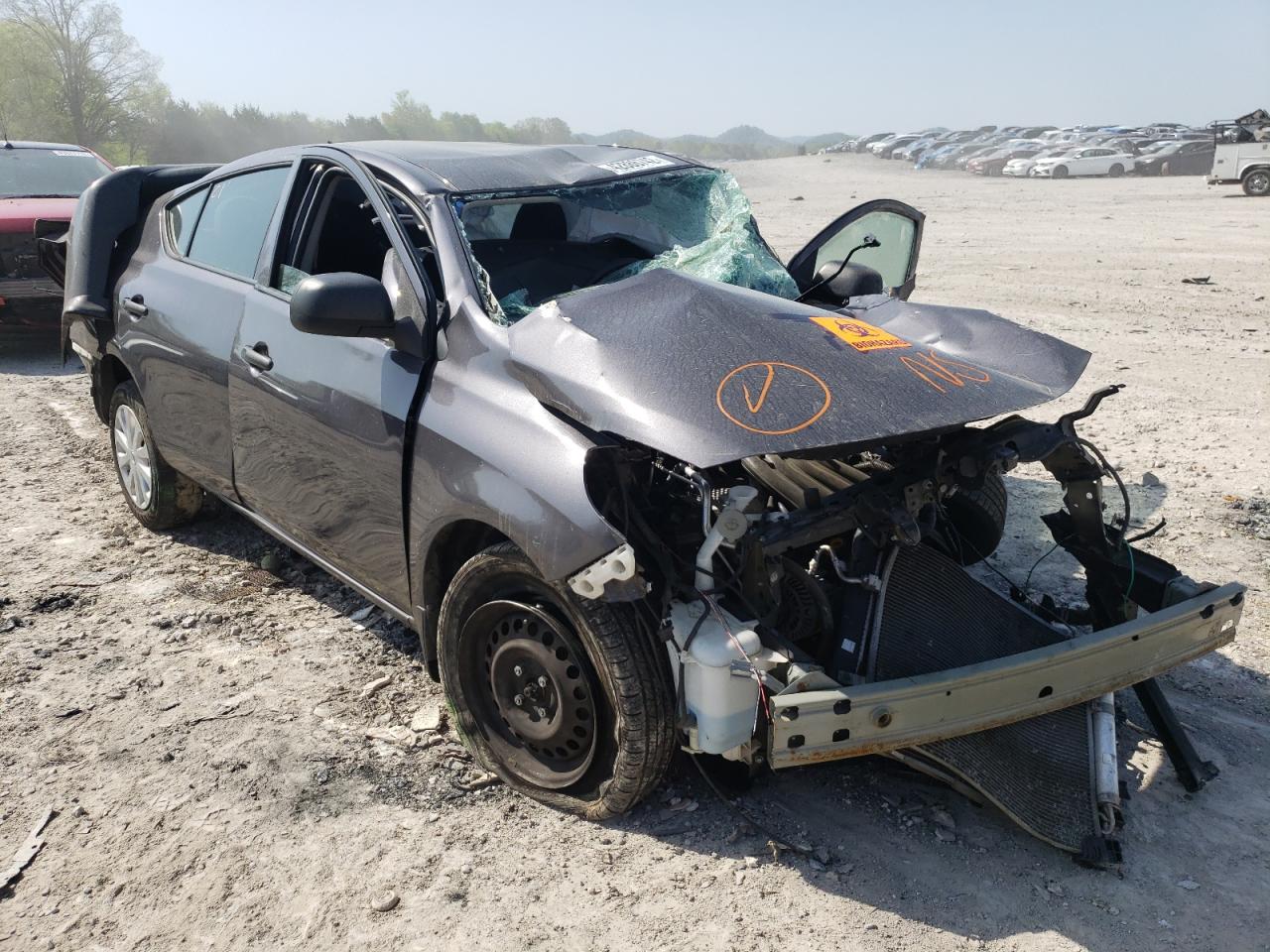 Photo 1 from auction – 2015 NISSAN VERSA S with VIN 3N1CN7AP3FL861271