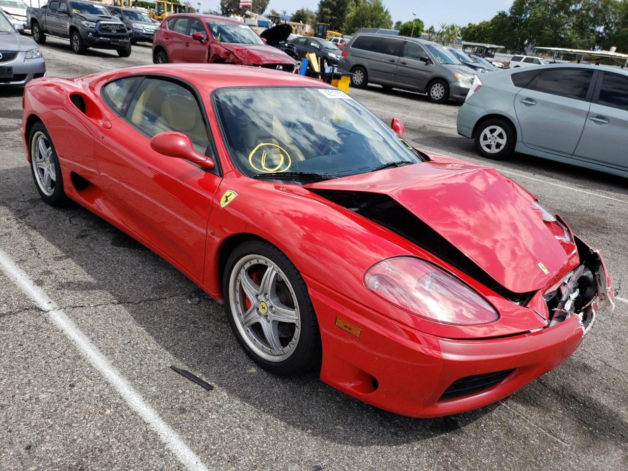 FERRARI 360 MODENA 2003 z numerem VIN ZFFYU51A430133328 - Zdjęcie z aukcji