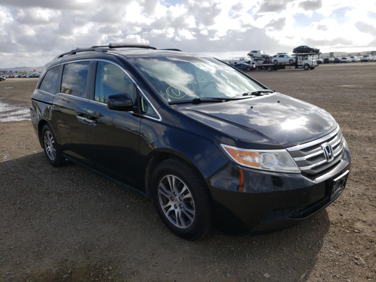 Photo 1 from auction – 2011 HONDA ODYSSEY EX with VIN 5FNRL5H67BB069115