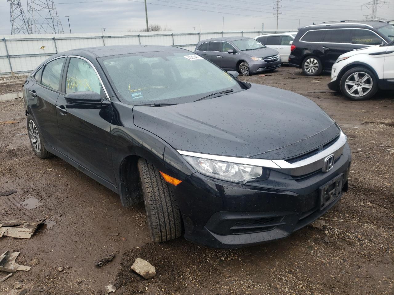 HONDA CIVIC EX 2016 with VIN 19XFC2F75GE056440 - Photo from auction