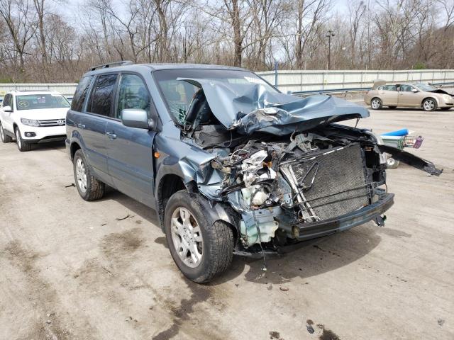 HONDA PILOT EX 2008 with VIN 5FNYF18448B011384 - Photo from auction