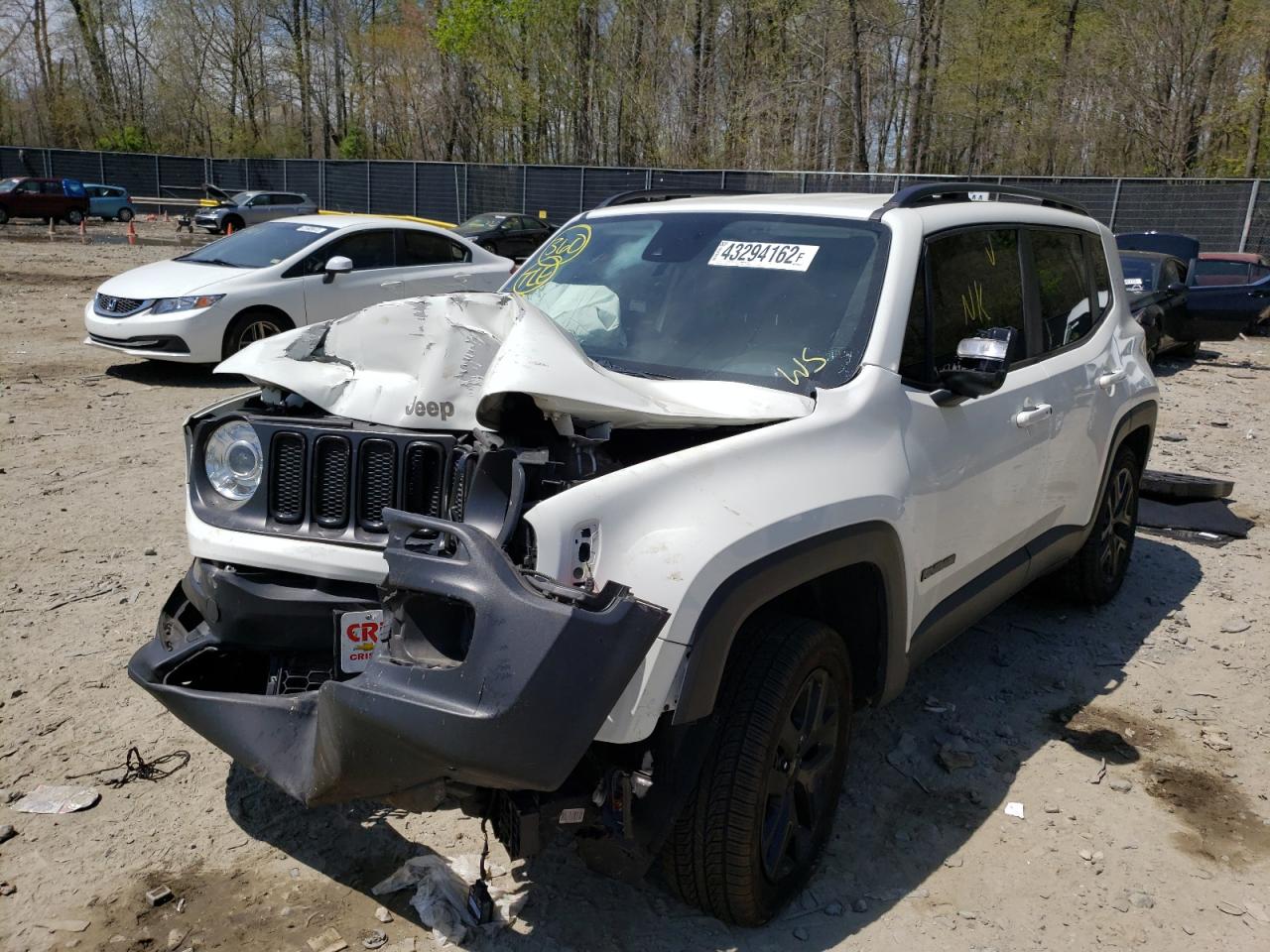 Photo 2 from auction – 2018 JEEP RENEGADE L with VIN ZACCJBBB2JPH13417