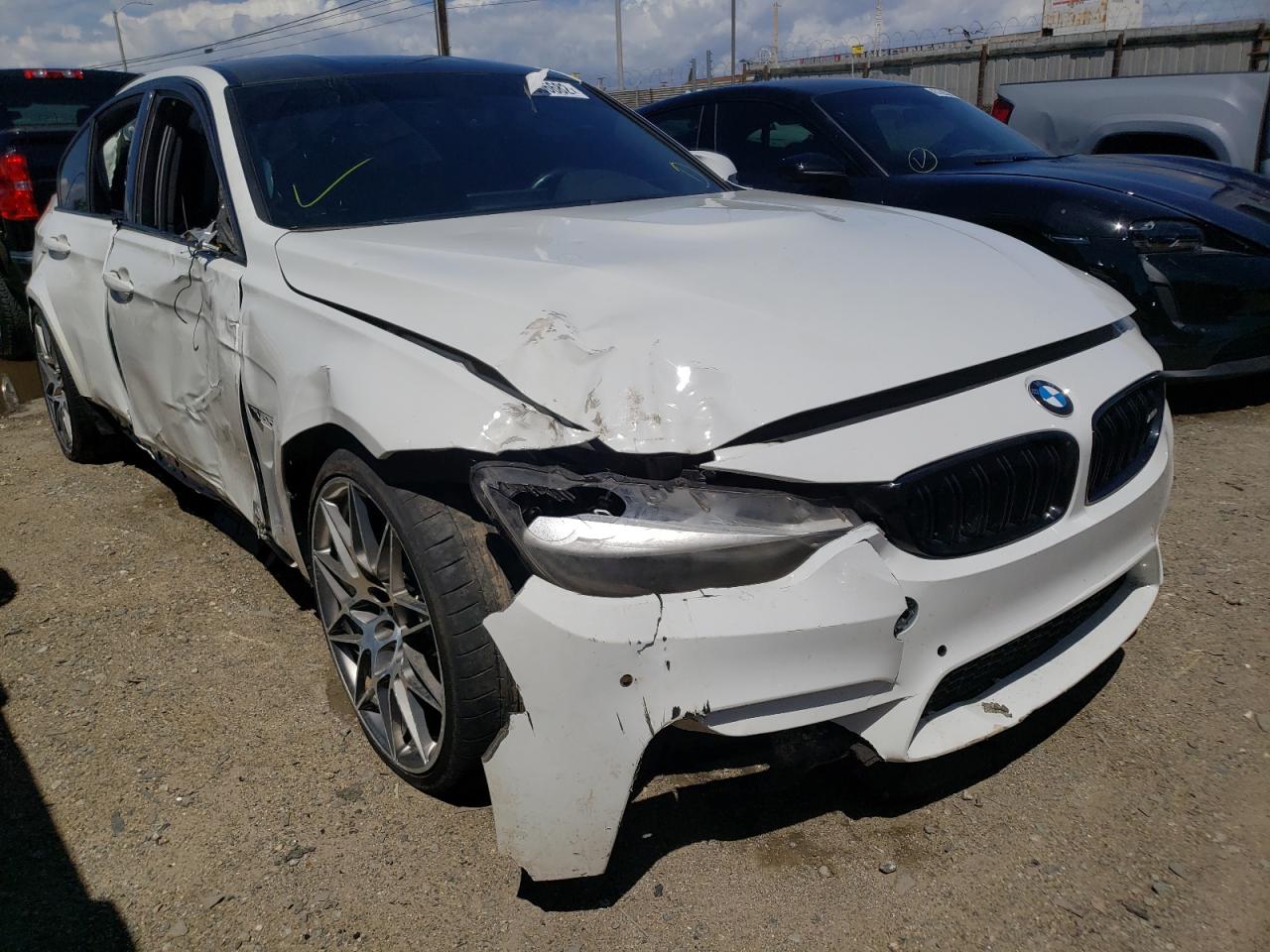 BMW M3 2018 with VIN WBS8M9C54J5J78137 - Photo from auction
