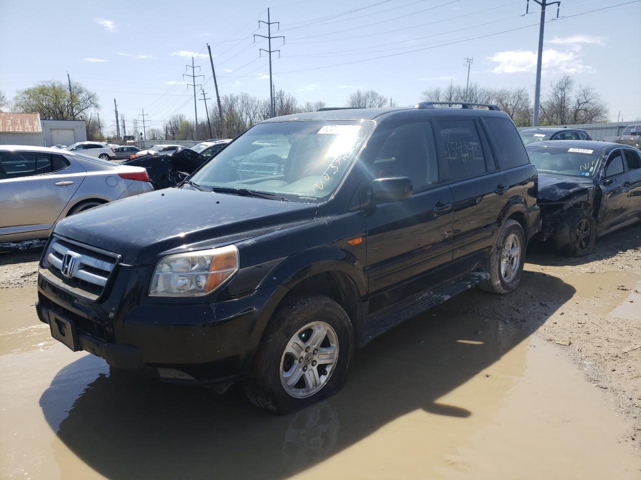 Photo 2 from auction – 2008 HONDA PILOT VP with VIN 5FNYF18298B036537