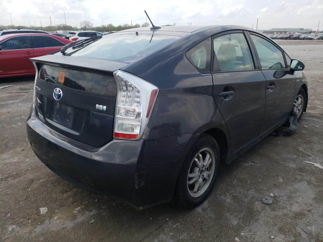 Photo 4 from auction – 2010 TOYOTA PRIUS with VIN JTDKN3DU3A0019233