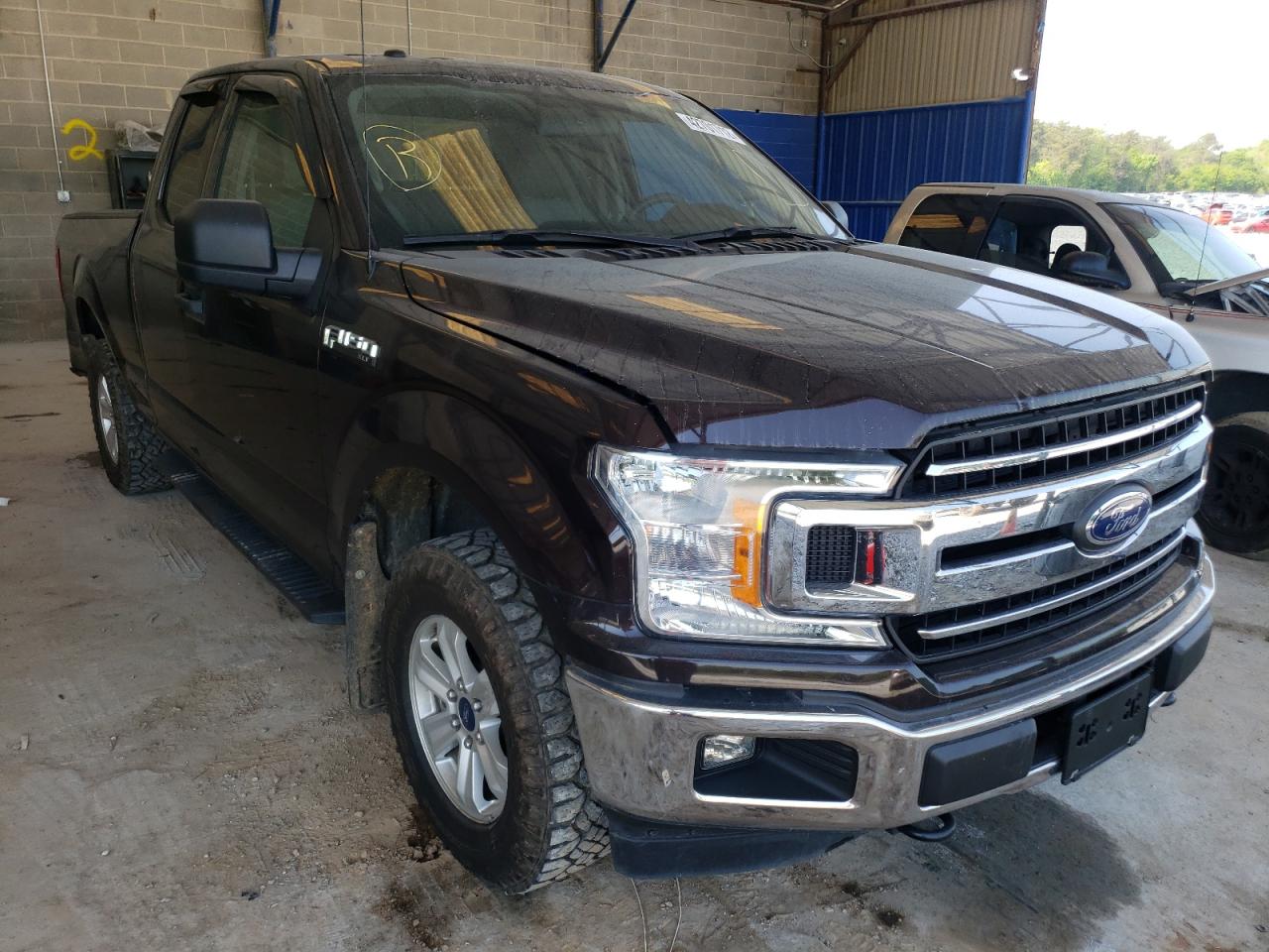 FORD F150 SUPER 2018 with VIN 1FTFX1E5XJKE53967 - Photo from auction