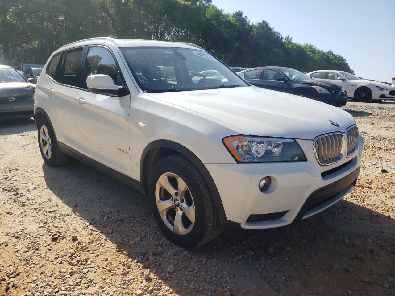 Photo 1 from auction – 2012 BMW X3 XDRIVE2 with VIN 5UXWX5C59CL723647