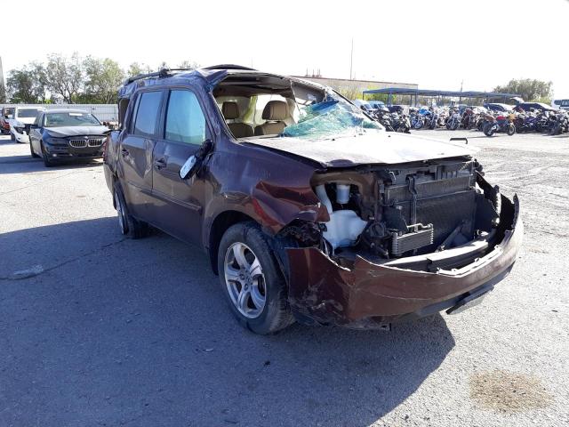HONDA PILOT EXL 2012 with VIN 5FNYF4H51CB031210 - Photo from auction