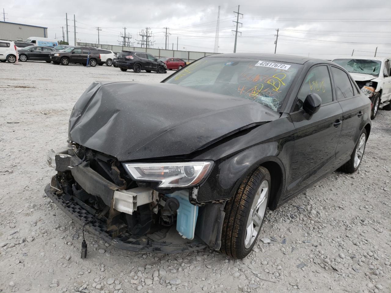 Photo 2 from auction – 2017 AUDI A3 PREMIUM with VIN WAUAUGFF4H1067216