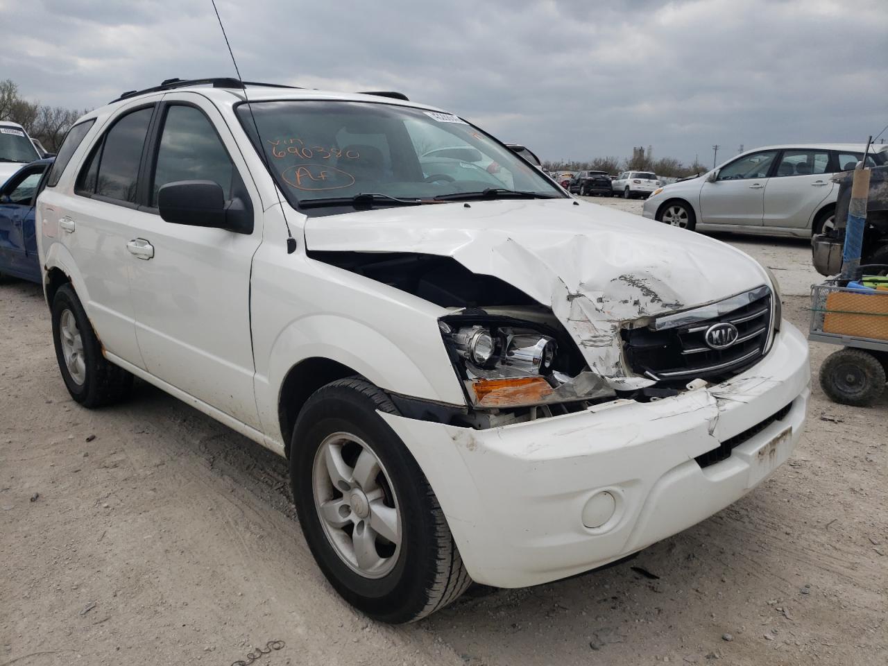 KIA SORENTO EX 2007 with VIN KNDJC736775690380 - Photo from auction