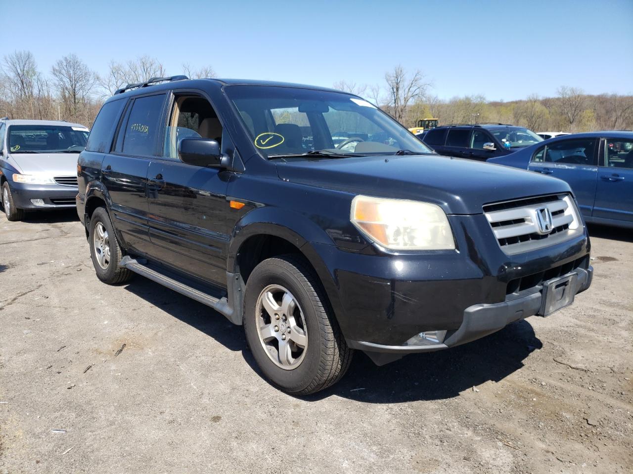 Photo 1 from auction – 2006 HONDA PILOT EX with VIN 2HKYF18446H527968