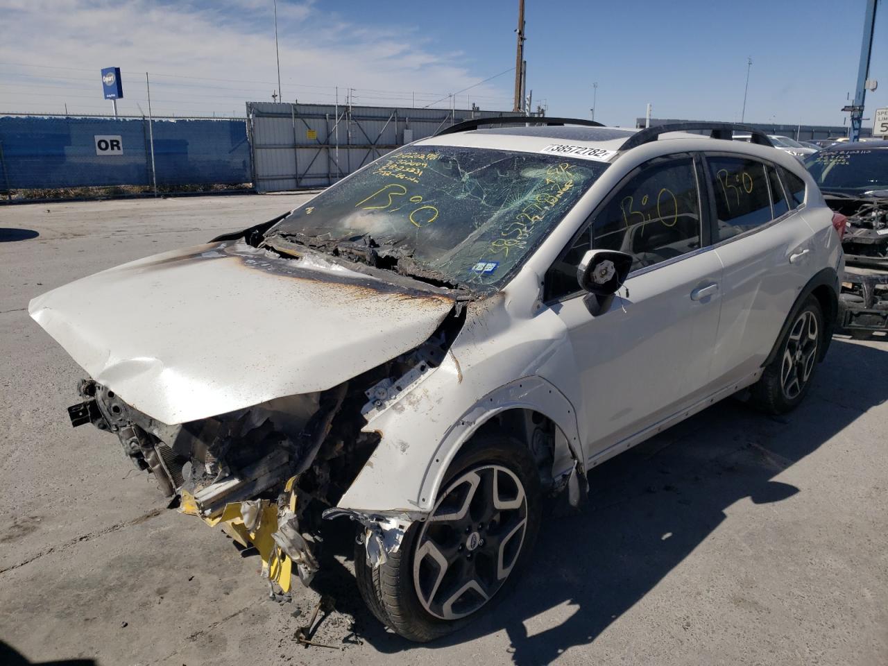 Photo 2 from auction – 2018 SUBARU CROSSTREK with VIN JF2GTAMC9JH288458