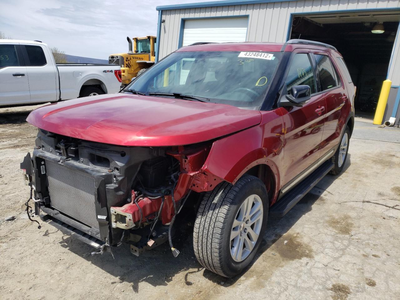 Photo 2 from auction – 2018 FORD EXPLORER X with VIN 1FM5K8D88JGA34531