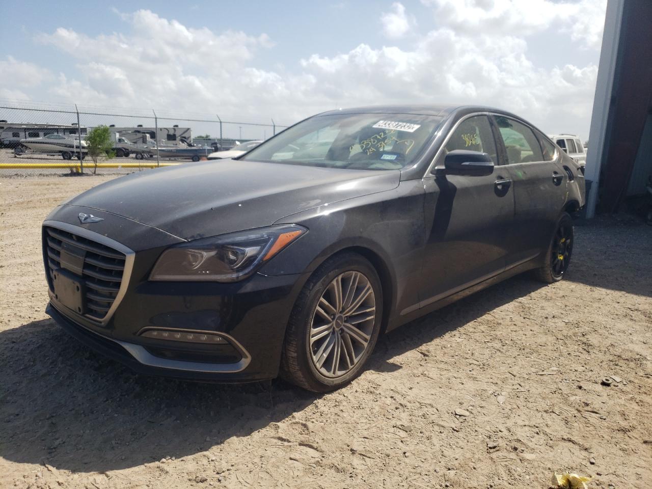 Photo 2 from auction – 2018 GENESIS G80 BASE with VIN KMHGN4JE4JU243754