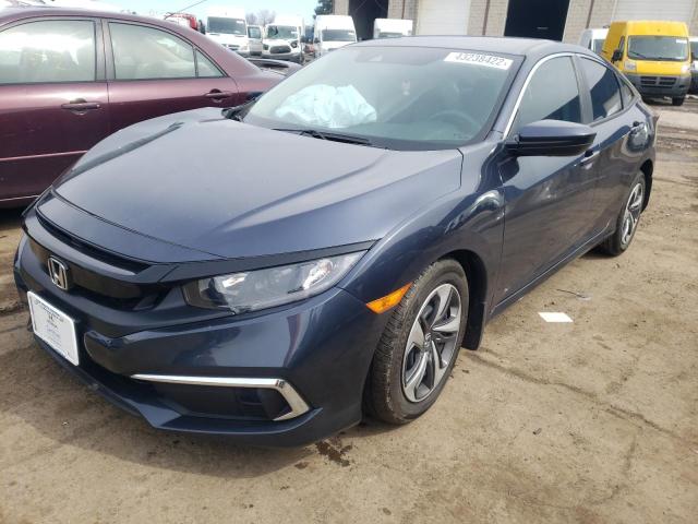 Photo 2 from auction – 2019 HONDA CIVIC LX with VIN 19XFC2F61KE025220