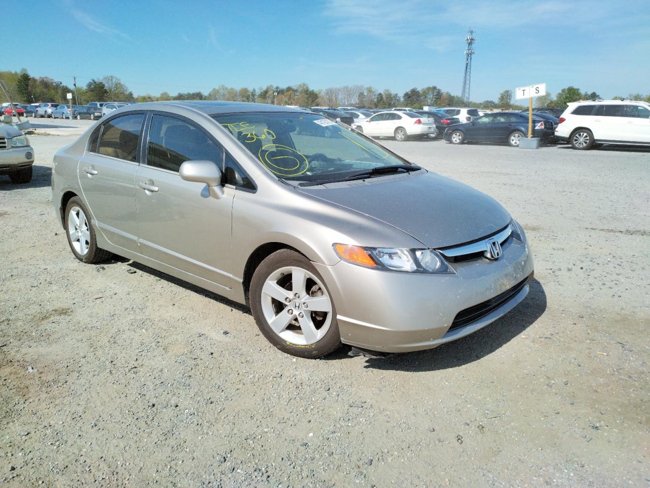 HONDA CIVIC 2006 with VIN 1HGFA16856L089437 - Photo from auction