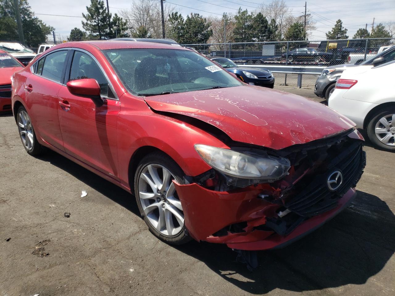 MAZDA 6 TOURING 2014 with VIN JM1GJ1V50E1103037 - Photo from auction