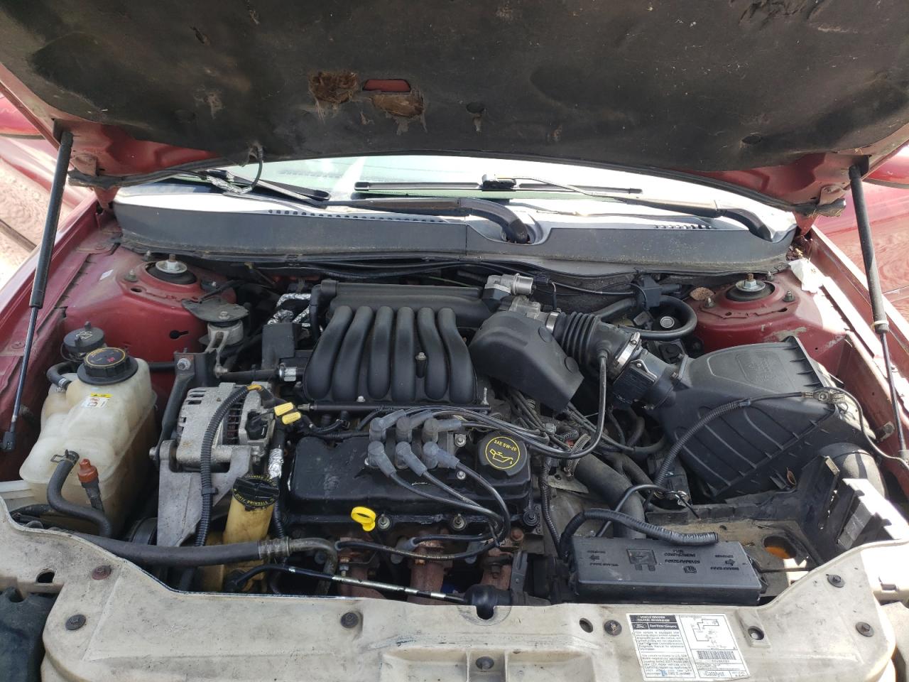 Photo 7 from auction – 2001 FORD TAURUS SES with VIN 1FAFP55U21G199162