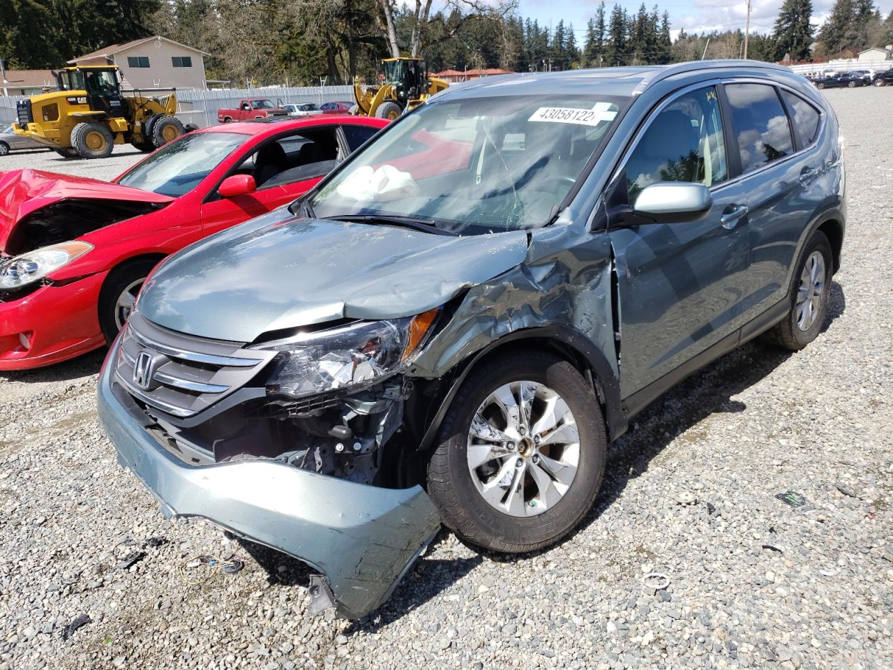Photo 2 from auction – 2012 HONDA CR-V EXL with VIN JHLRM4H79CC005918