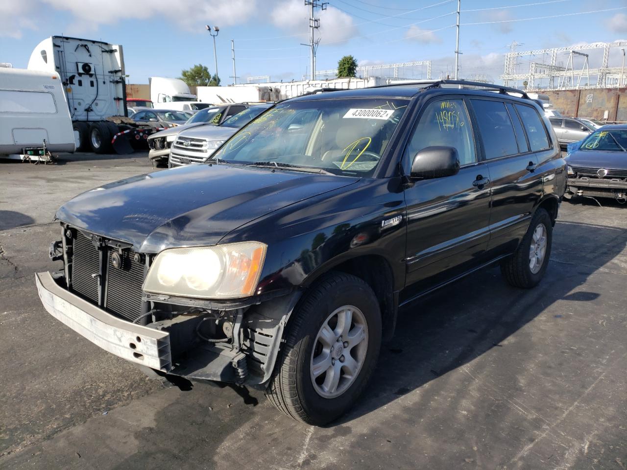 صورة رقم 2 من المزاد - 2002 TOYOTA HIGHLANDER مع VIN JTEGF21A920036011