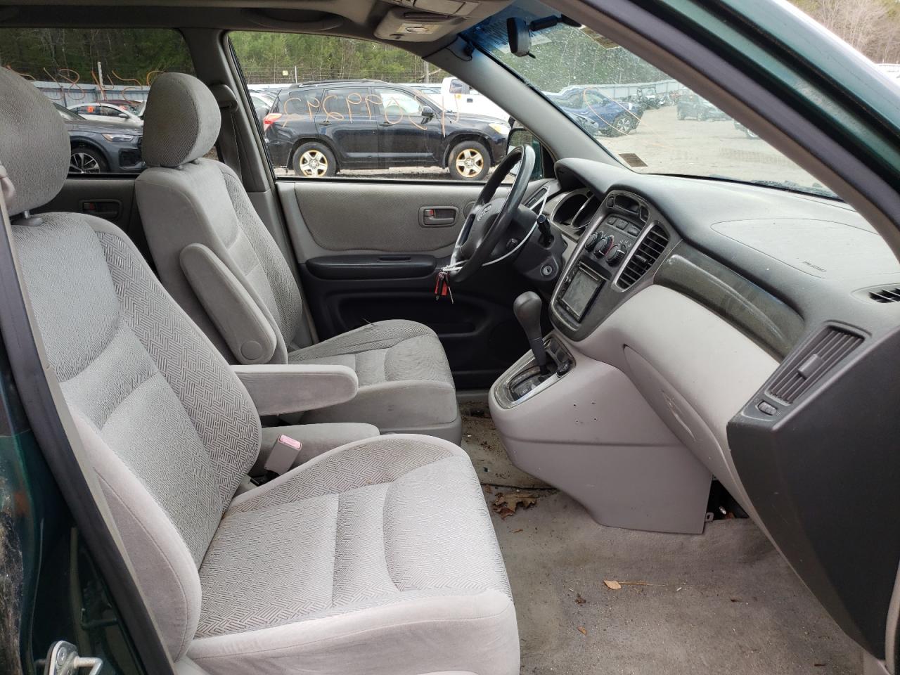 صورة رقم 5 من المزاد - 2001 TOYOTA HIGHLANDER مع VIN JTEHF21A610001395
