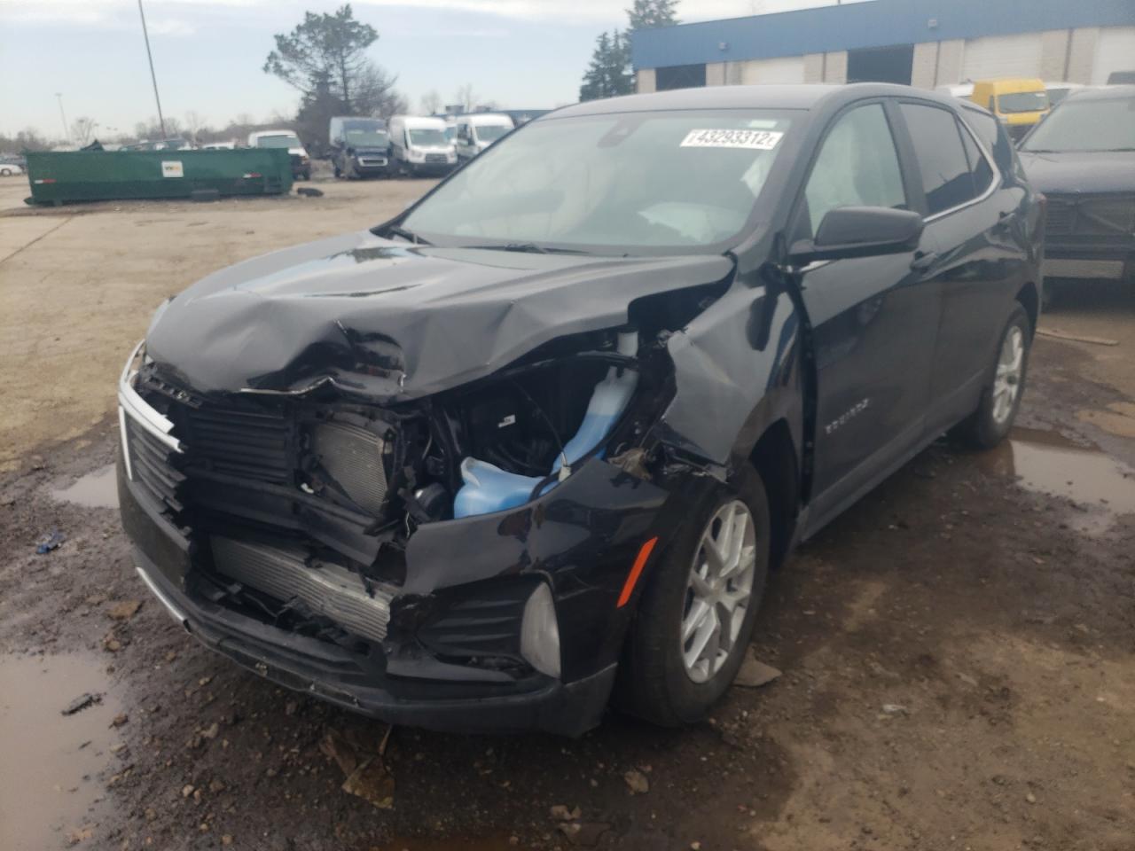 Photo 2 from auction – 2022 CHEVROLET EQUINOX LT with VIN 2GNAXKEV5N6119782