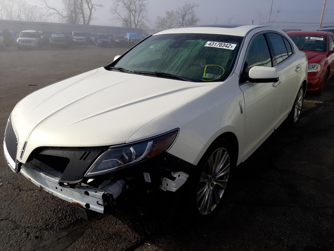 Photo 2 from auction – 2013 LINCOLN MKS with VIN 1LNHL9FT8DG606753
