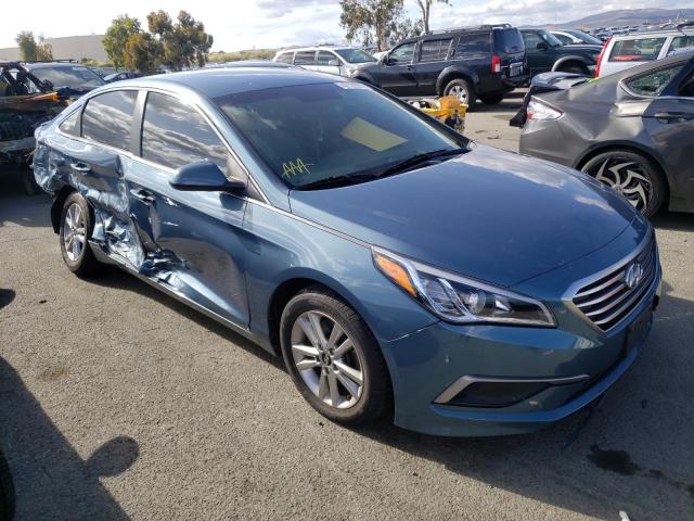 HYUNDAI SONATA SE 2017 with VIN 5NPE24AF3HH546431 - Photo from auction