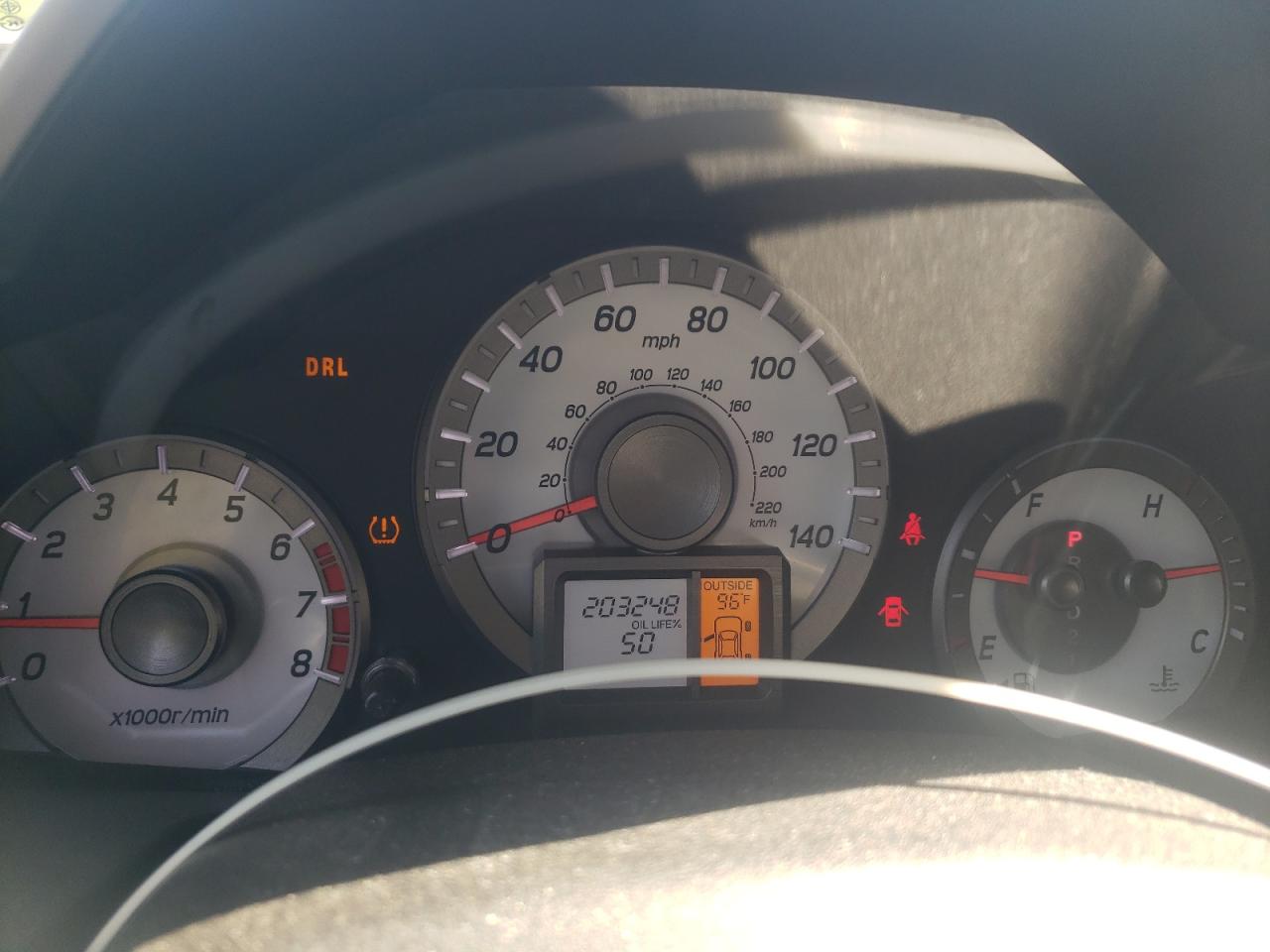 Photo 8 from auction – 2012 HONDA PILOT EXL with VIN 5FNYF3H56CB026000