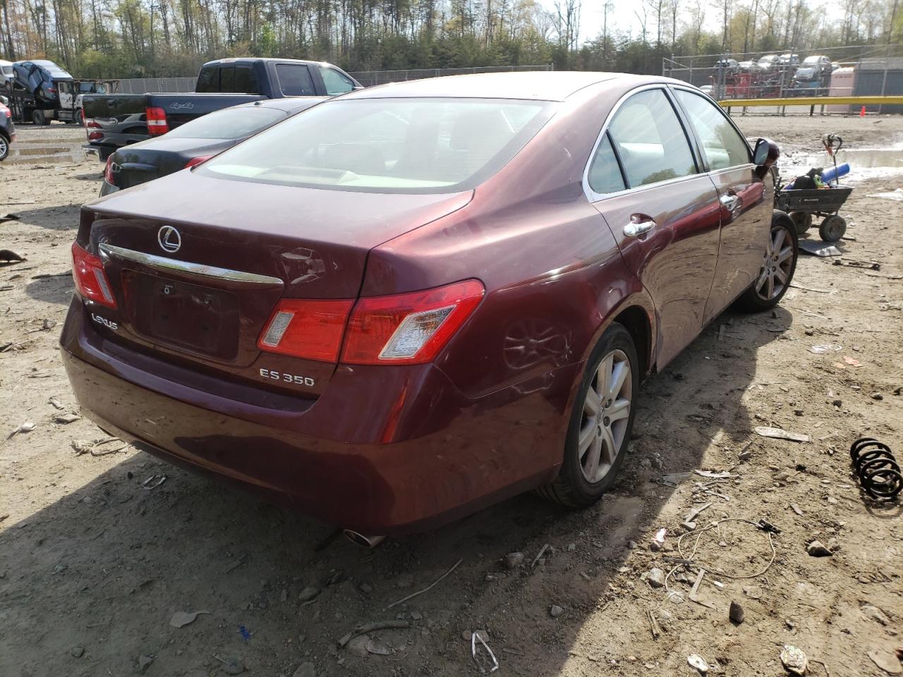 Photo 4 from auction – 2007 LEXUS ES 350 with VIN JTHBJ46GX72078543