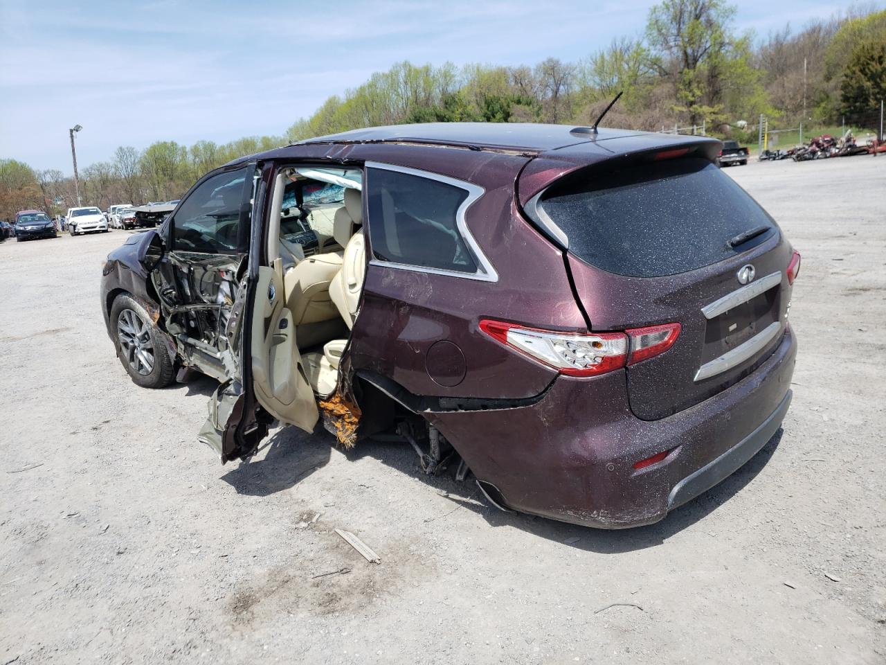 Photo 3 from auction – 2013 INFINITI JX35 with VIN 5N1AL0MNXDC314966