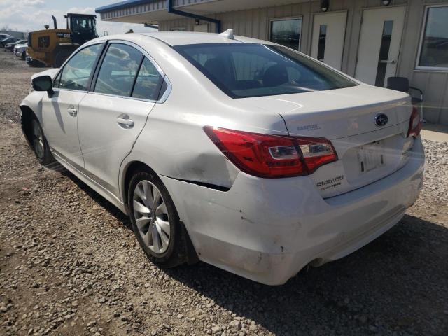Photo 3 from auction – 2016 SUBARU LEGACY 2.5 with VIN 4S3BNAF69G3039383