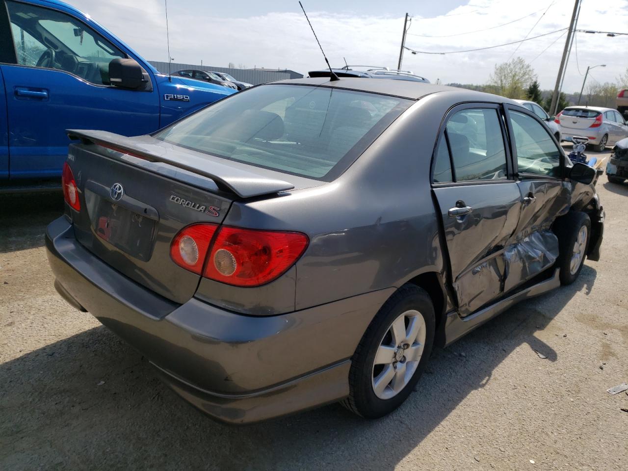 Photo 4 from auction – 2007 TOYOTA COROLLA CE with VIN 2T1BR32E87C784498