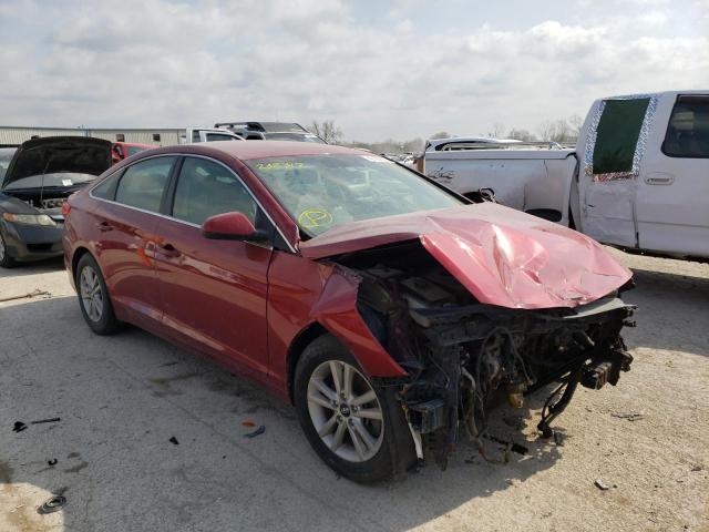 HYUNDAI SONATA SE 2016 with VIN 5NPE24AF0GH262317 - Photo from auction