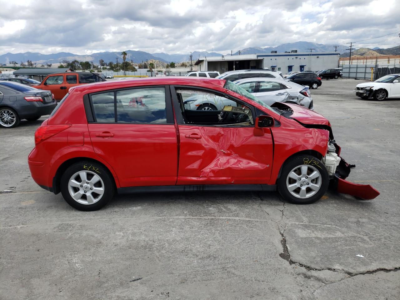 Photo 5 from auction – 2009 NISSAN VERSA S with VIN 3N1BC13E19L375136