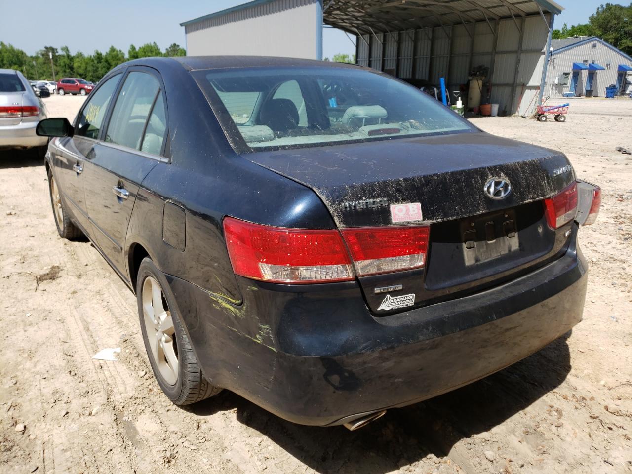 Photo 3 from auction – 2007 HYUNDAI SONATA SE with VIN 5NPEU46F97H208940
