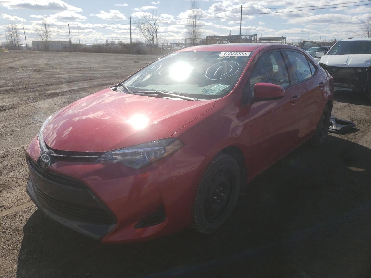 Photo 2 from auction – 2018 TOYOTA COROLLA L with VIN 2T1BURHE1JC101993