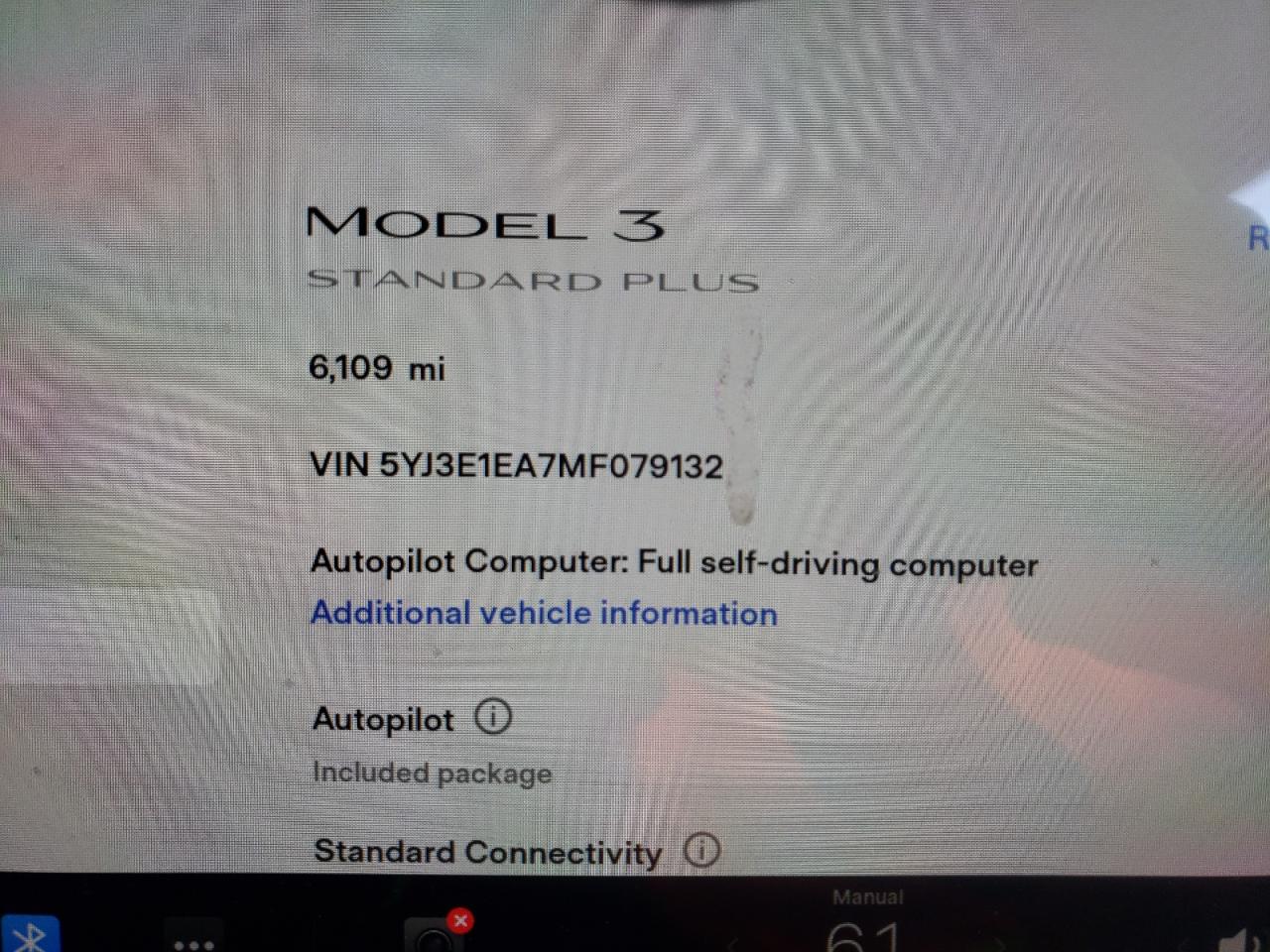 Photo 8 from auction – 2021 TESLA MODEL 3 with VIN 5YJ3E1EA7MF079132